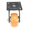 Vestil Polyurethane Swivel Caster 4 In. Diameter x 2 In. Width 551 Lb. Capacity Orange/Silver CST-E6-4X2PUP-S - alternate 6